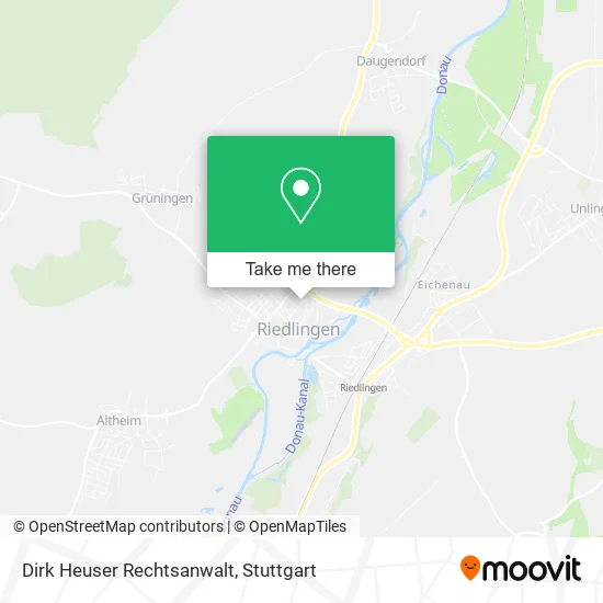 Карта Dirk Heuser Rechtsanwalt