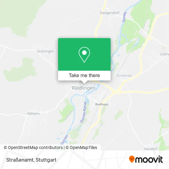 Карта Straßenamt