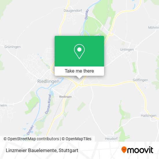 Linzmeier Bauelemente map