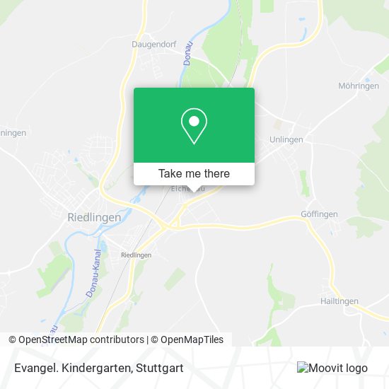 Evangel. Kindergarten map
