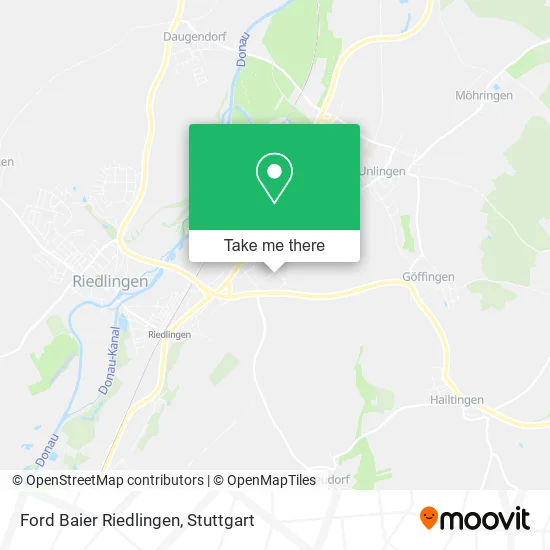 Карта Ford Baier Riedlingen