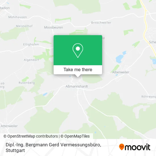 Карта Dipl.-Ing. Bergmann Gerd Vermessungsbüro