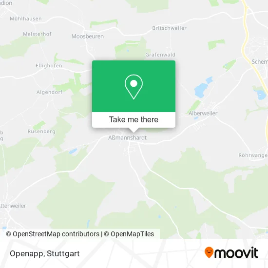 Карта Openapp