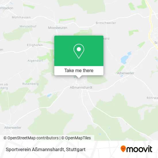 Карта Sportverein Aßmannshardt