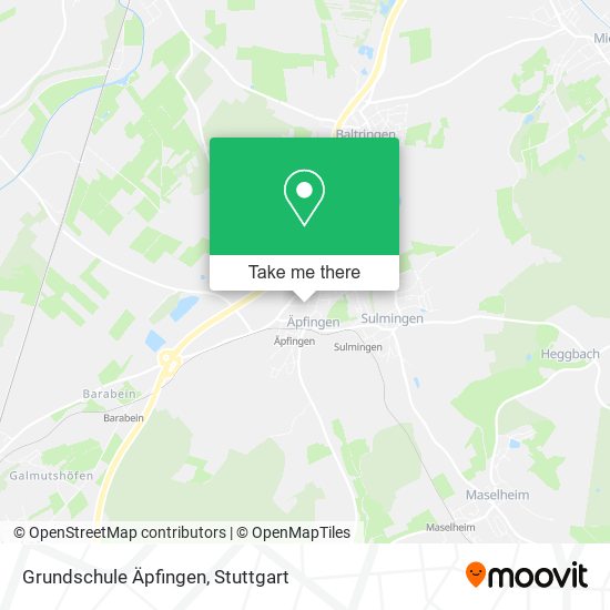Grundschule Äpfingen map