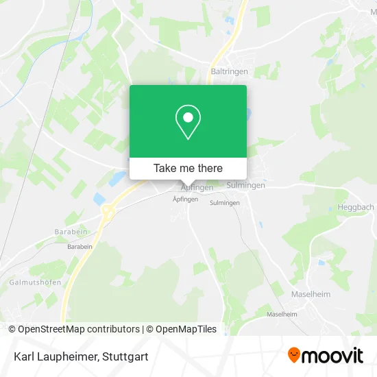 Карта Karl Laupheimer