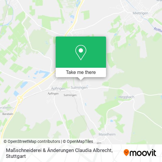 Maßschneiderei & Änderungen Claudia Albrecht map