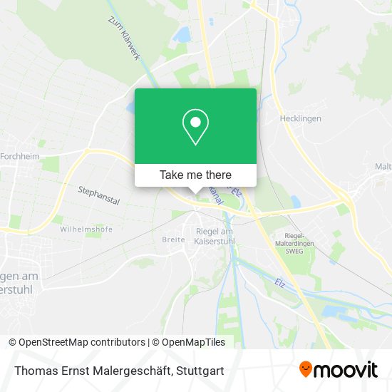 Thomas Ernst Malergeschäft map