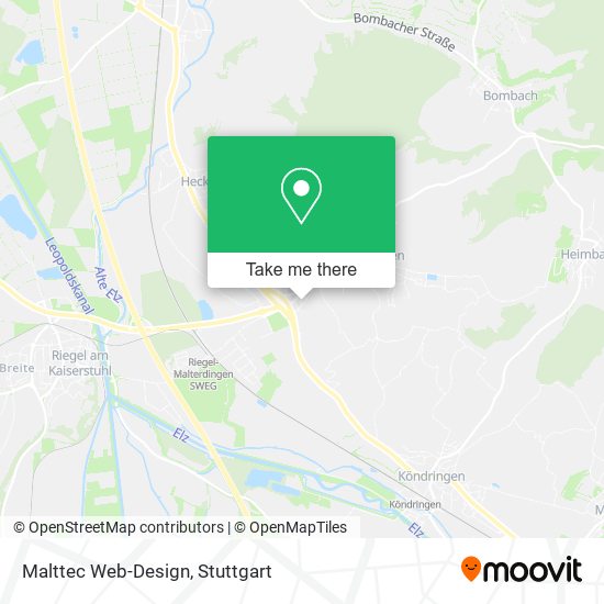 Malttec Web-Design map