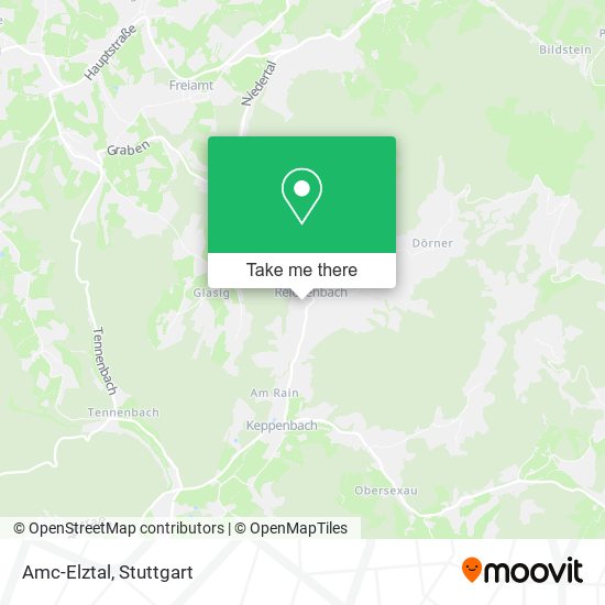 Карта Amc-Elztal