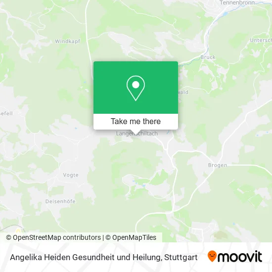 Карта Angelika Heiden Gesundheit und Heilung