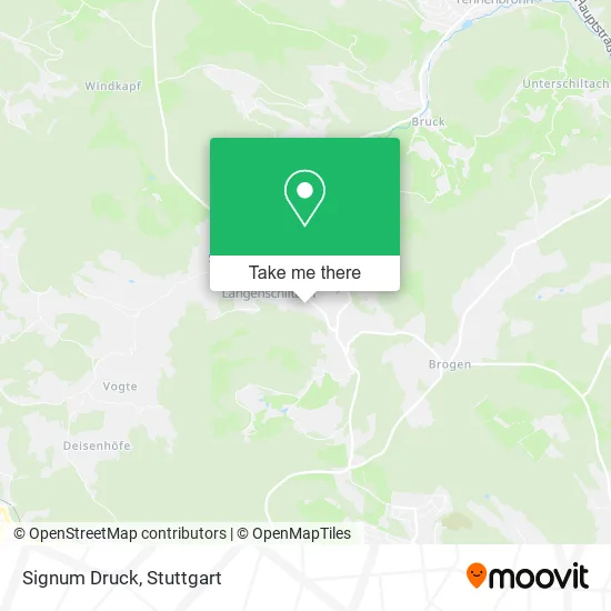 Signum Druck map