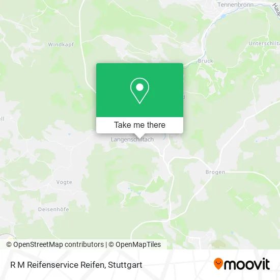 Карта R M Reifenservice Reifen