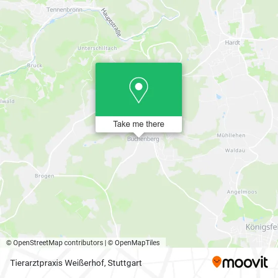 Карта Tierarztpraxis Weißerhof