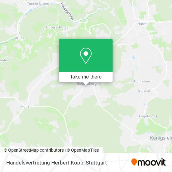 Карта Handelsvertretung Herbert Kopp