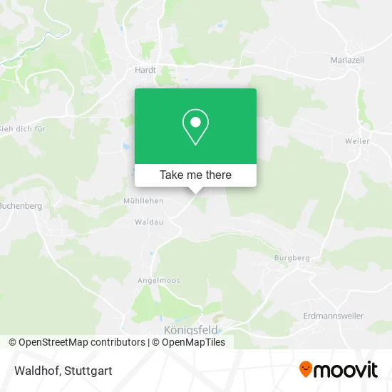 Карта Waldhof