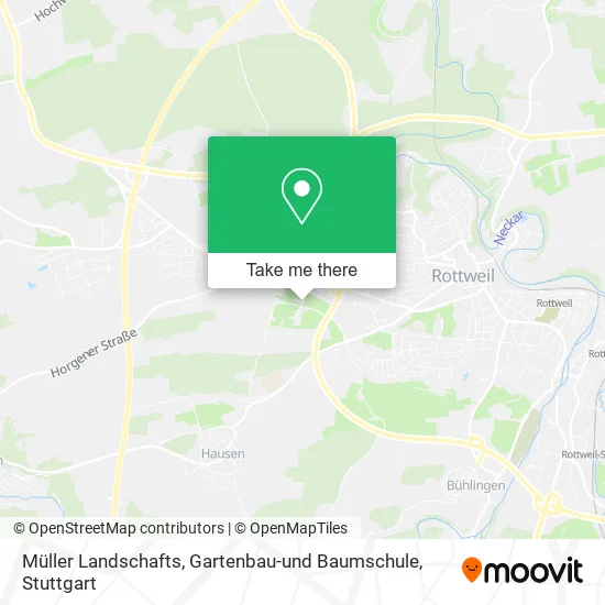 Карта Müller Landschafts, Gartenbau-und Baumschule