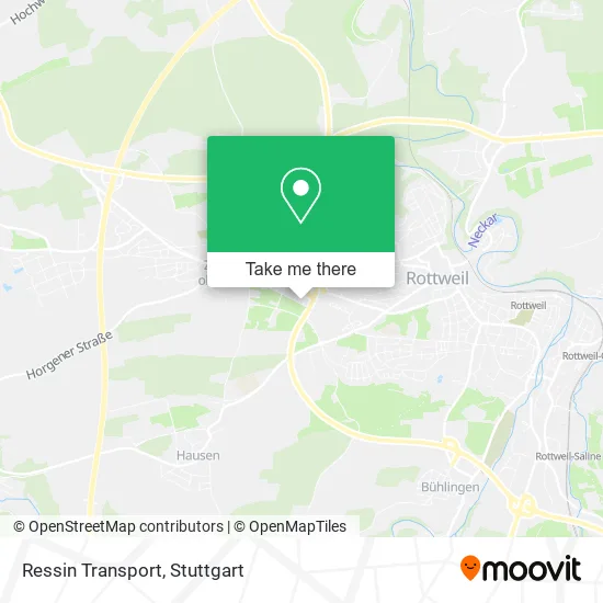 Карта Ressin Transport