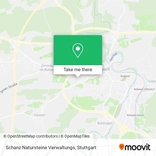 Schanz Natursteine Verwaltungs map