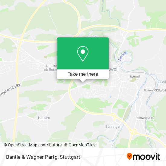 Карта Bantle & Wagner Partg