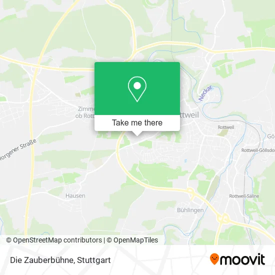 Карта Die Zauberbühne