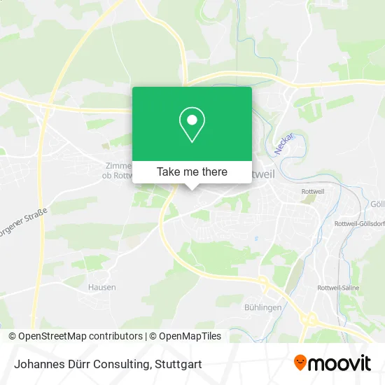 Карта Johannes Dürr Consulting