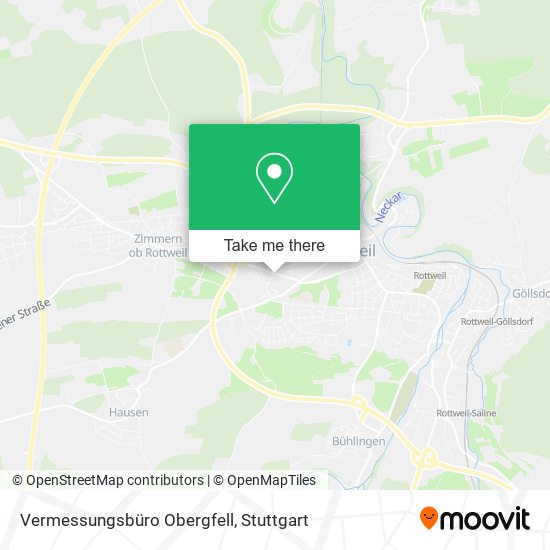 Vermessungsbüro Obergfell map