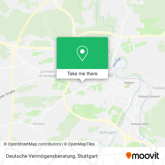 Карта Deutsche Vermögensberatung