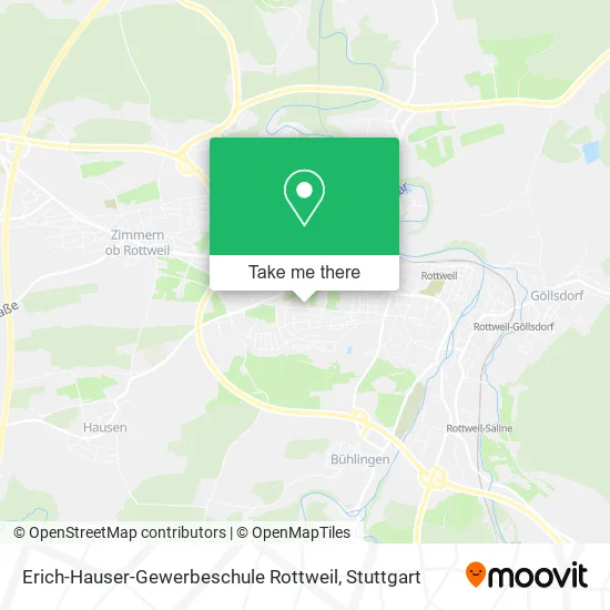 Карта Erich-Hauser-Gewerbeschule Rottweil