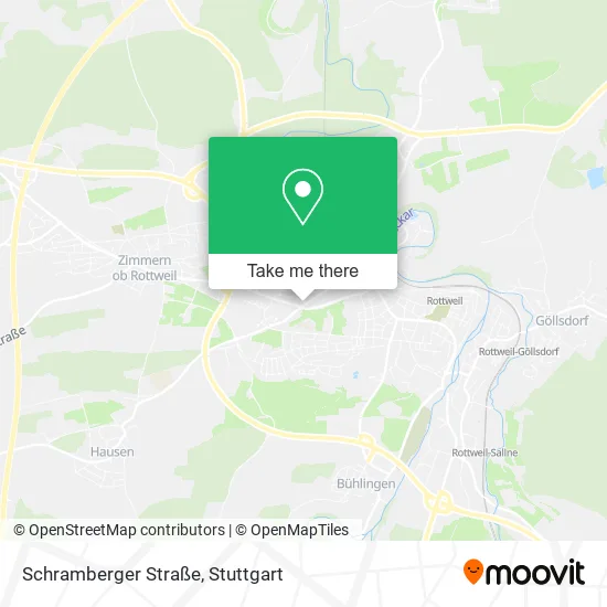Карта Schramberger Straße