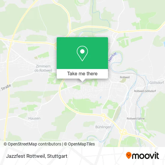 Карта Jazzfest Rottweil