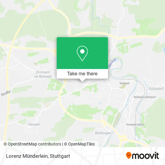 Карта Lorenz Münderlein