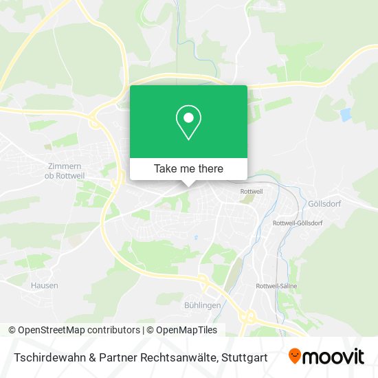 Карта Tschirdewahn & Partner Rechtsanwälte