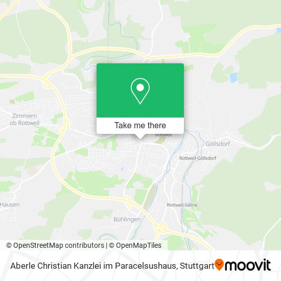 Aberle Christian Kanzlei im Paracelsushaus map