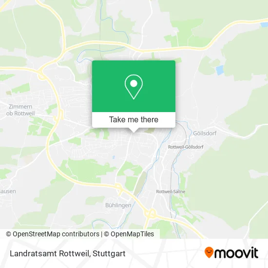 Карта Landratsamt Rottweil