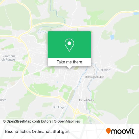 Bischöfliches Ordinariat map