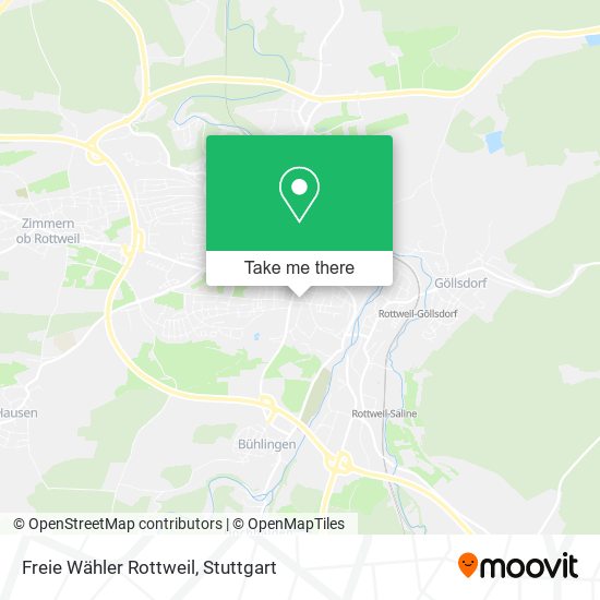 Freie Wähler Rottweil map