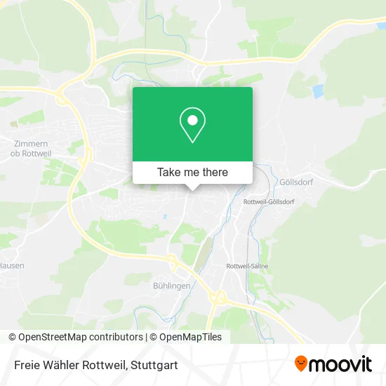 Карта Freie Wähler Rottweil
