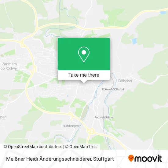 Карта Meißner Heidi Änderungsschneiderei