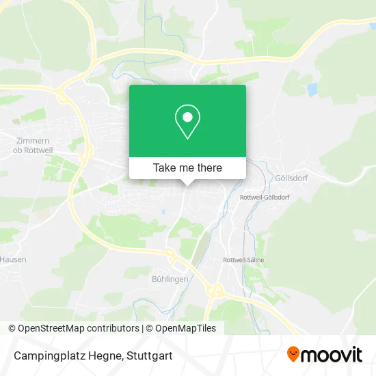 Карта Campingplatz Hegne