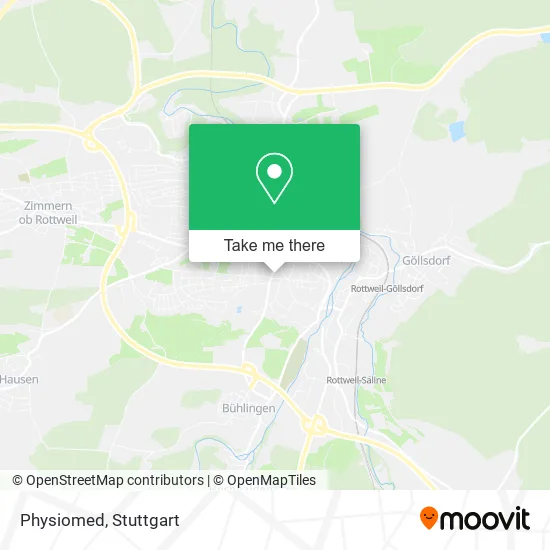 Карта Physiomed