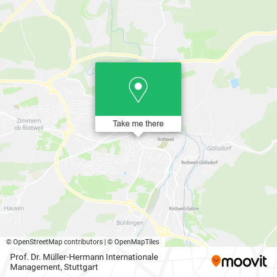 Карта Prof. Dr. Müller-Hermann Internationale Management