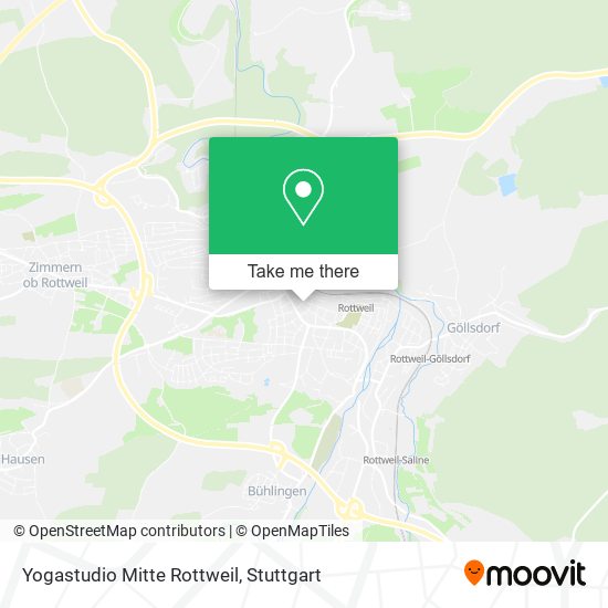 Карта Yogastudio Mitte Rottweil