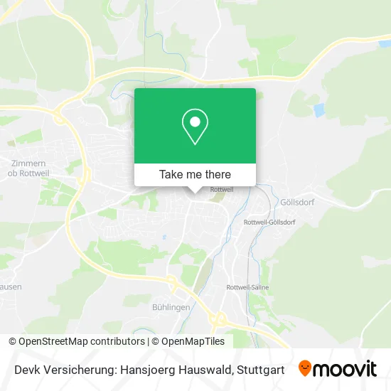 Карта Devk Versicherung: Hansjoerg Hauswald