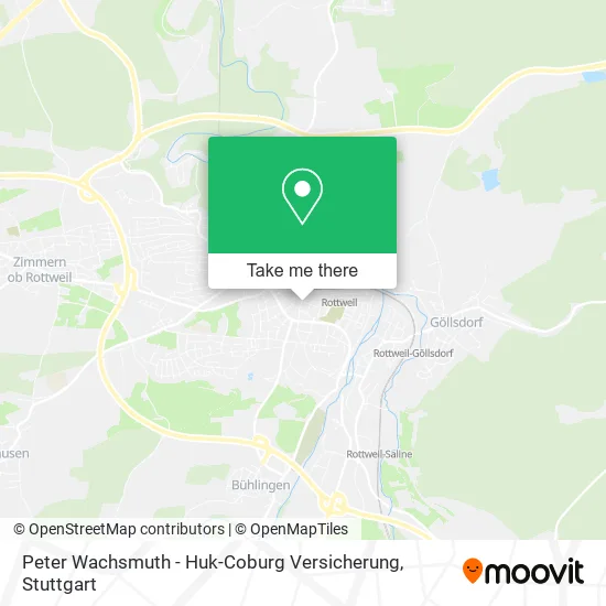 Карта Peter Wachsmuth - Huk-Coburg Versicherung