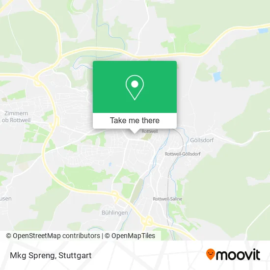 Карта Mkg Spreng