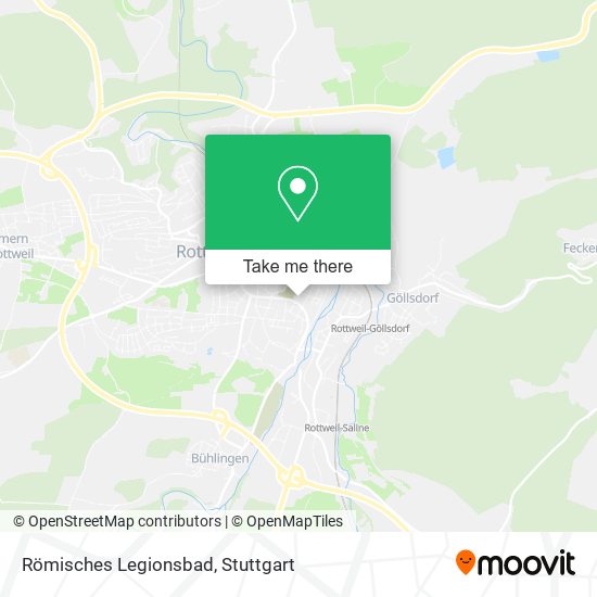 Карта Römisches Legionsbad