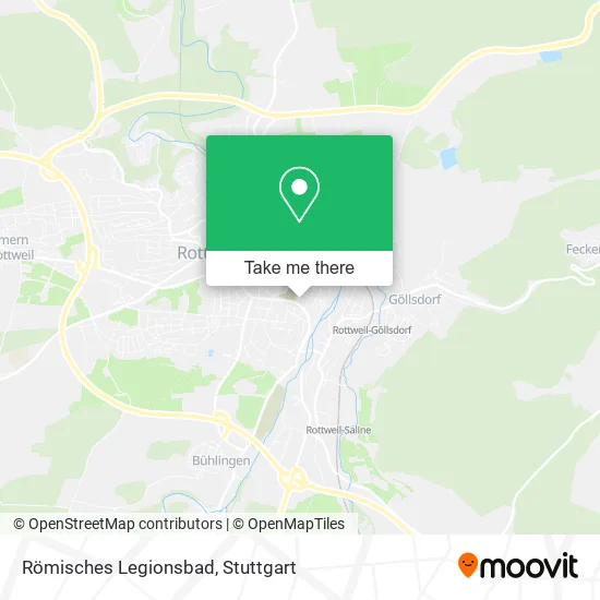 Карта Römisches Legionsbad
