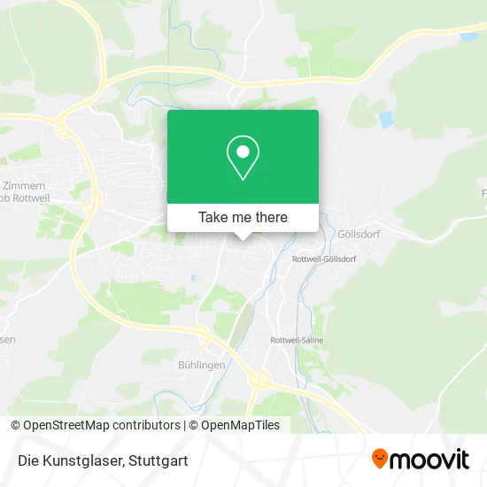 Карта Die Kunstglaser