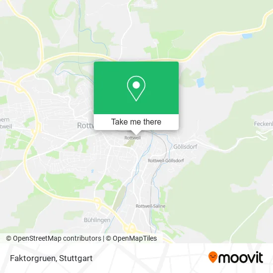 Карта Faktorgruen